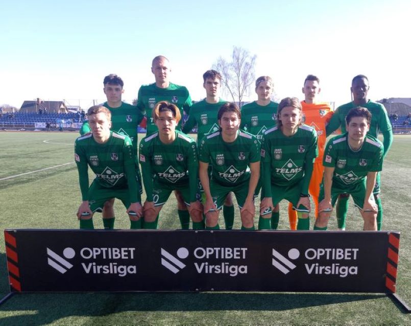 Đội bóng non trẻ này vẫn trụ hạng qua từng giải tại Latvia