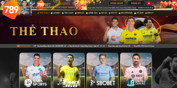 Hòa mình vào những sảnh cược hấp dẫn tại 789Bet để thỏa mãn đam mê